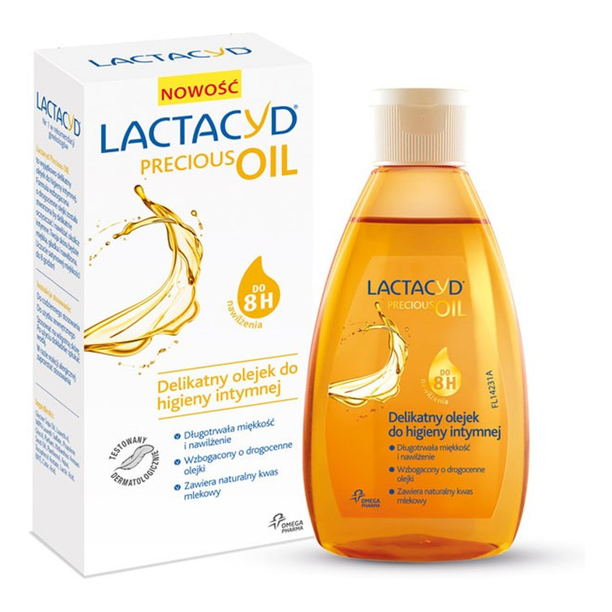 Lactacyd Precious Oil Delikatny olejek do higieny intymnej 200ml
