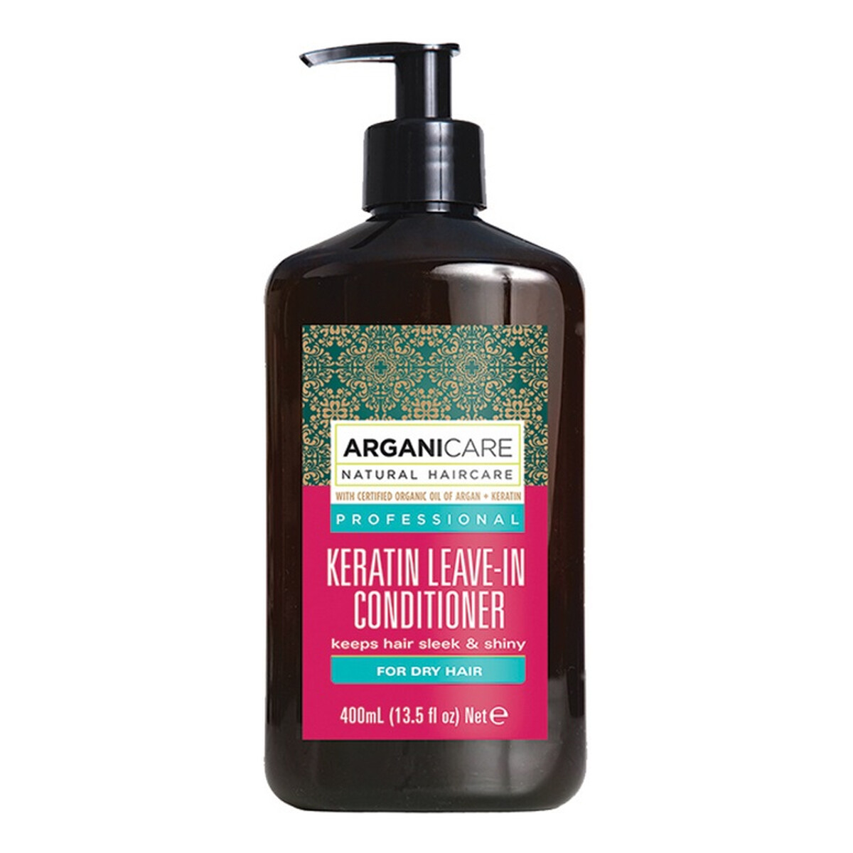 Arganicare Keratin odżywka bez spłukiwania do suchych włosów z keratyną 400ml