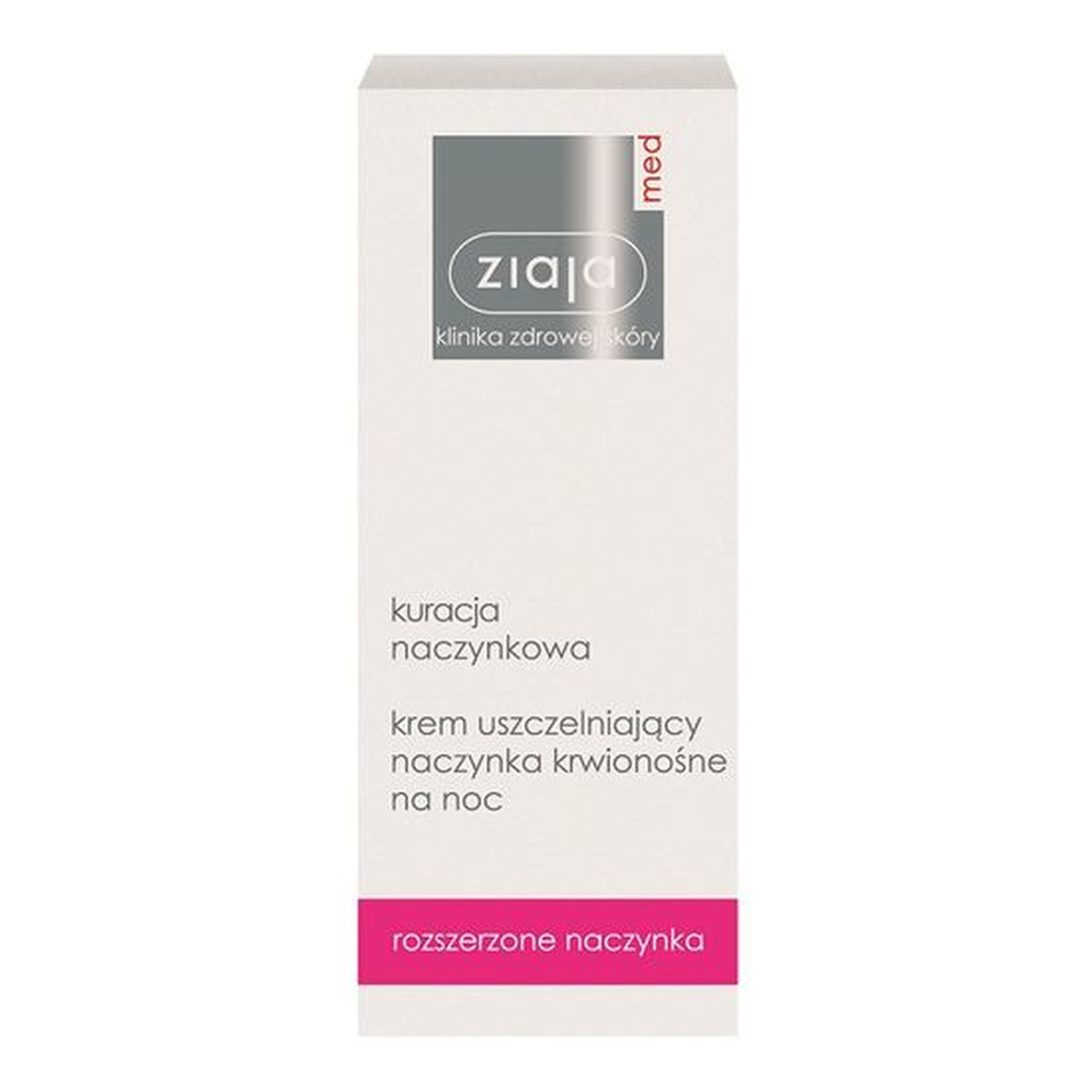 Ziaja Kuracja Naczynkowa Med Krem Uszczelniający Naczynka Krwionośne Na Noc 50ml