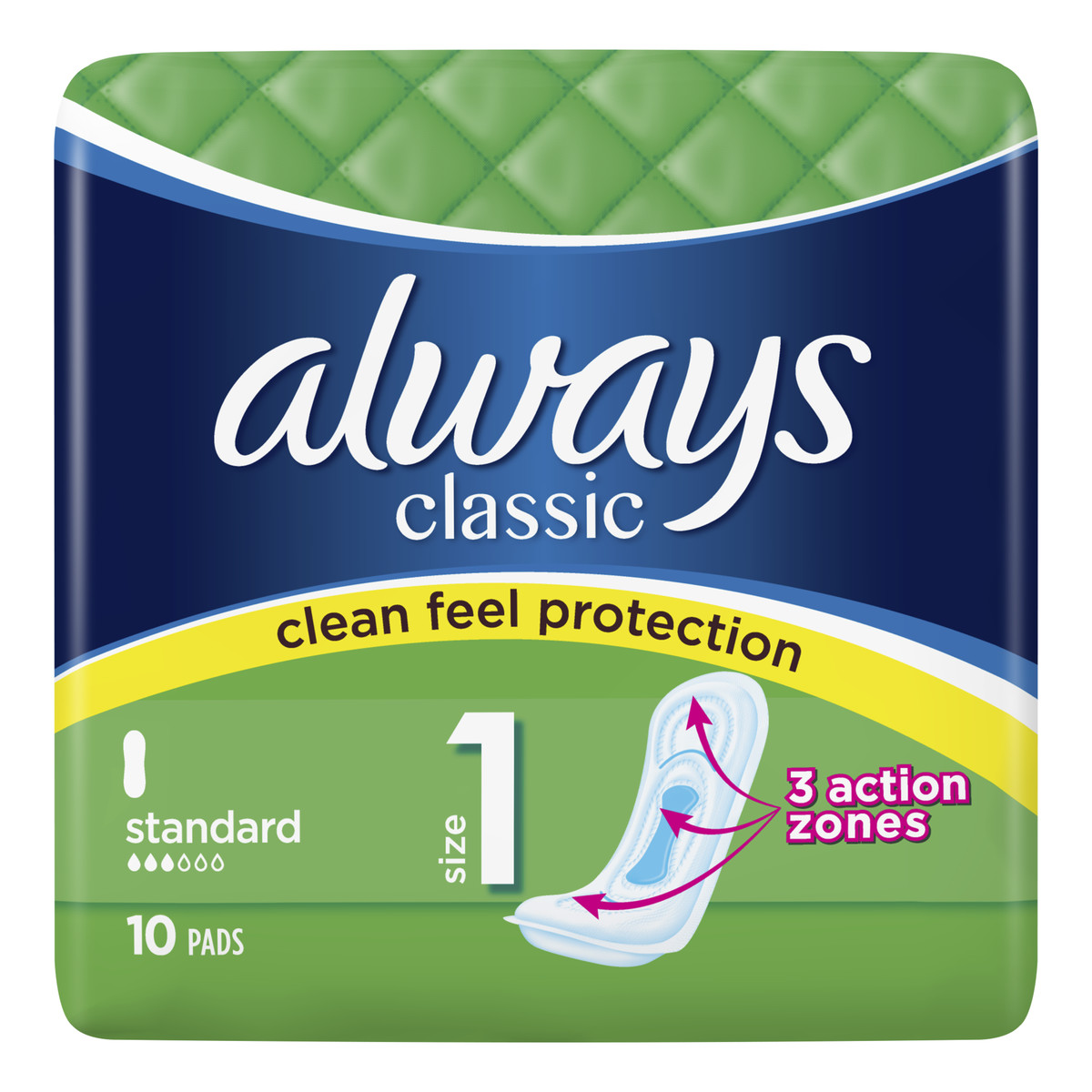 Always CLASSIC PODPASKI (10szt) STANDARD