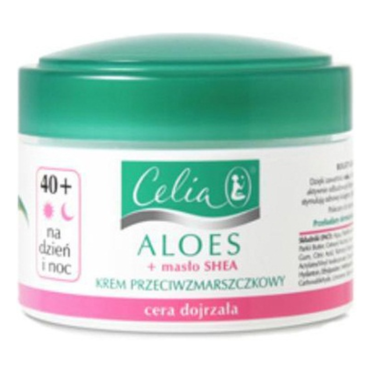 Celia Aloes 40+ Krem Przeciwzmarszczkowy 50ml
