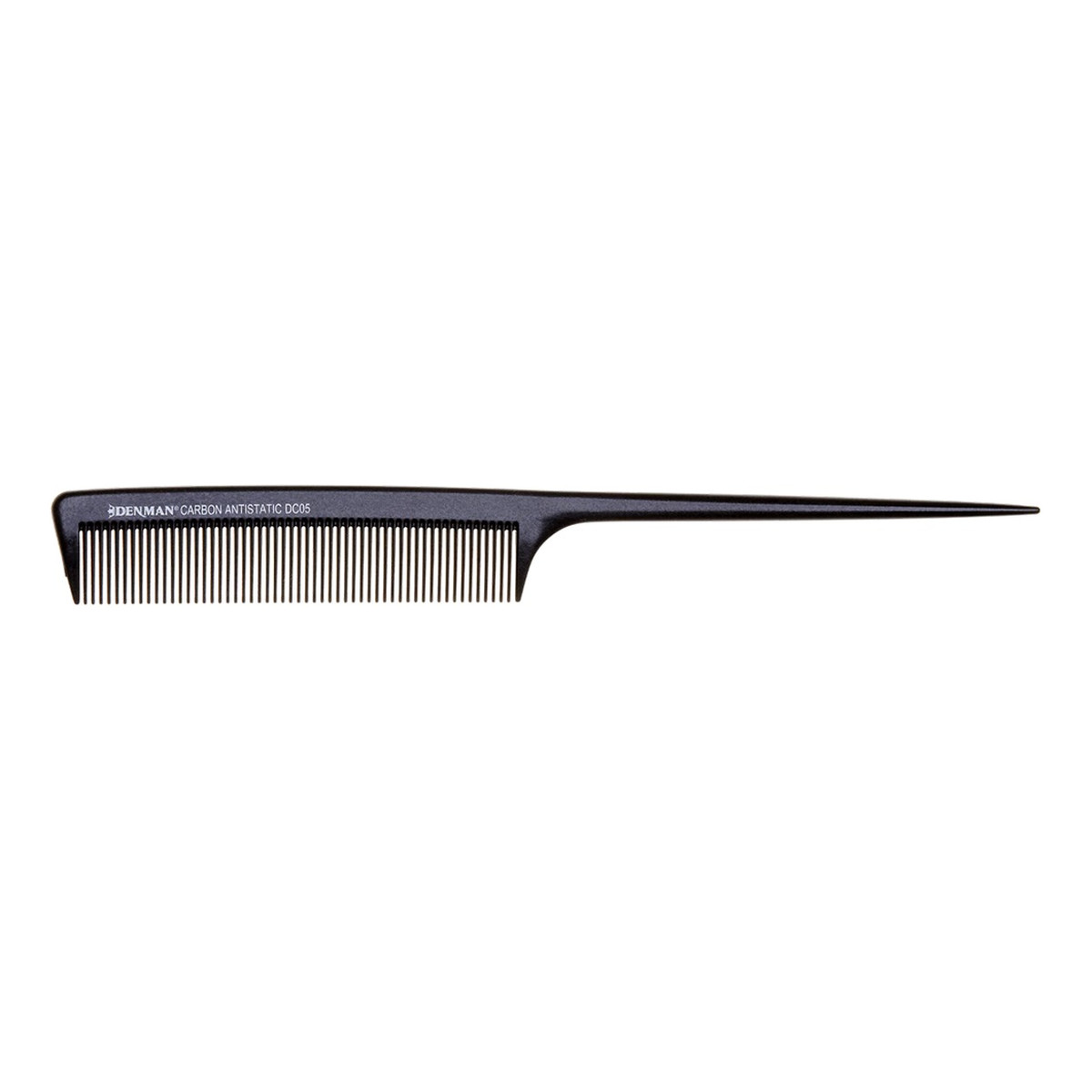 Denman Dc05 carbon tail comb grzebień do włosów