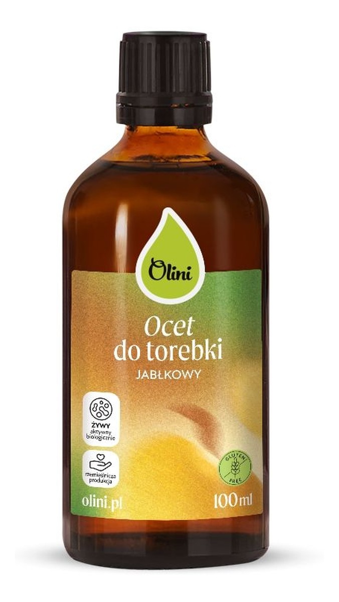 Ocet jabłkowy naturalny, niefiltrowany, niepasteryzowany