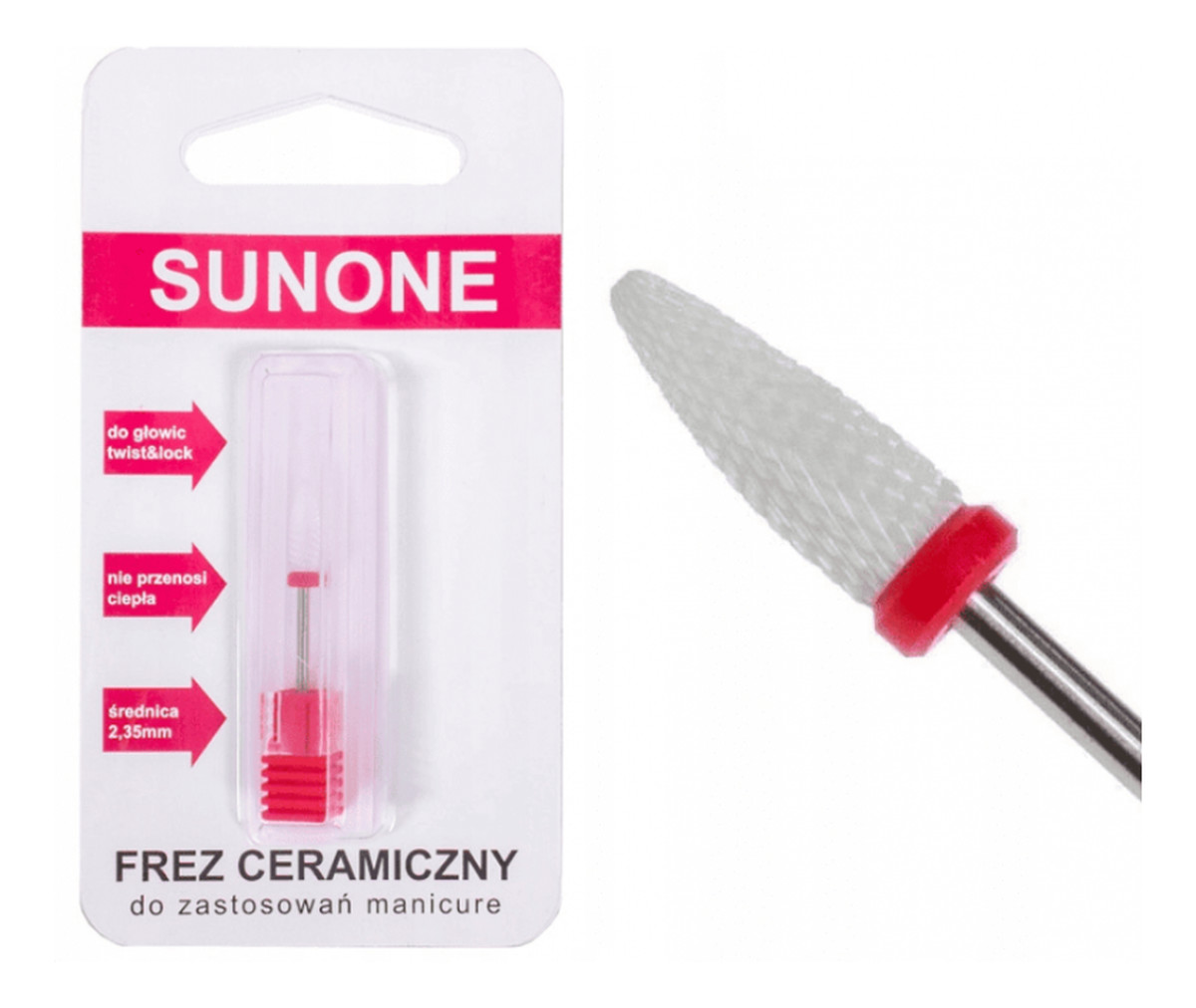 Frez ceramiczny Stożek delikatny