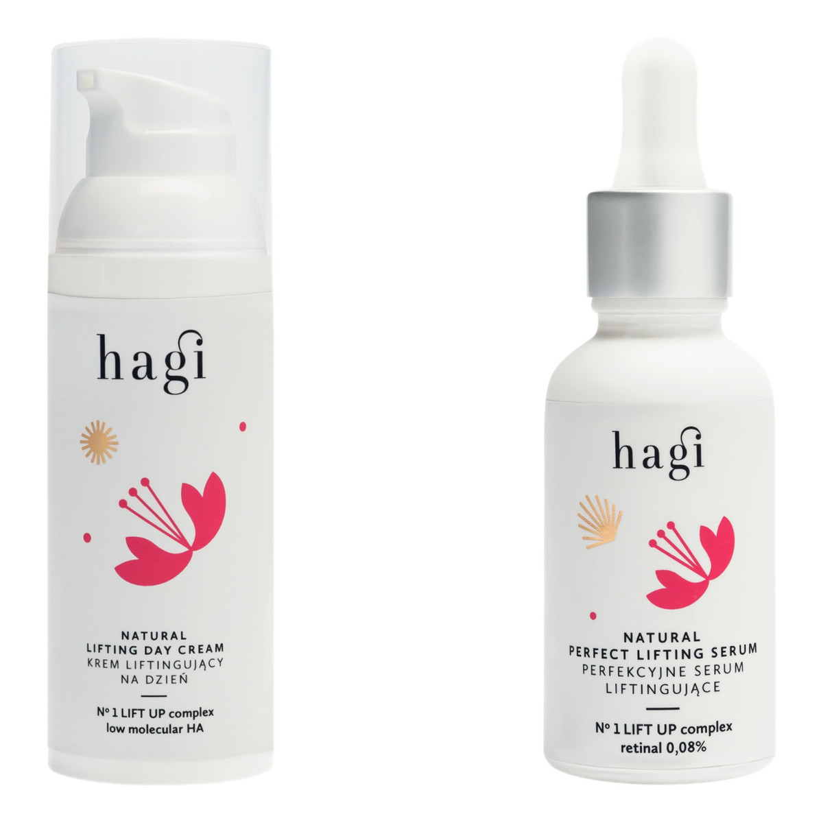 Hagi Power Zone Naturalne perfekcyjne serum liftingujące 30ml + Krem liftingujący na dzień 50ml