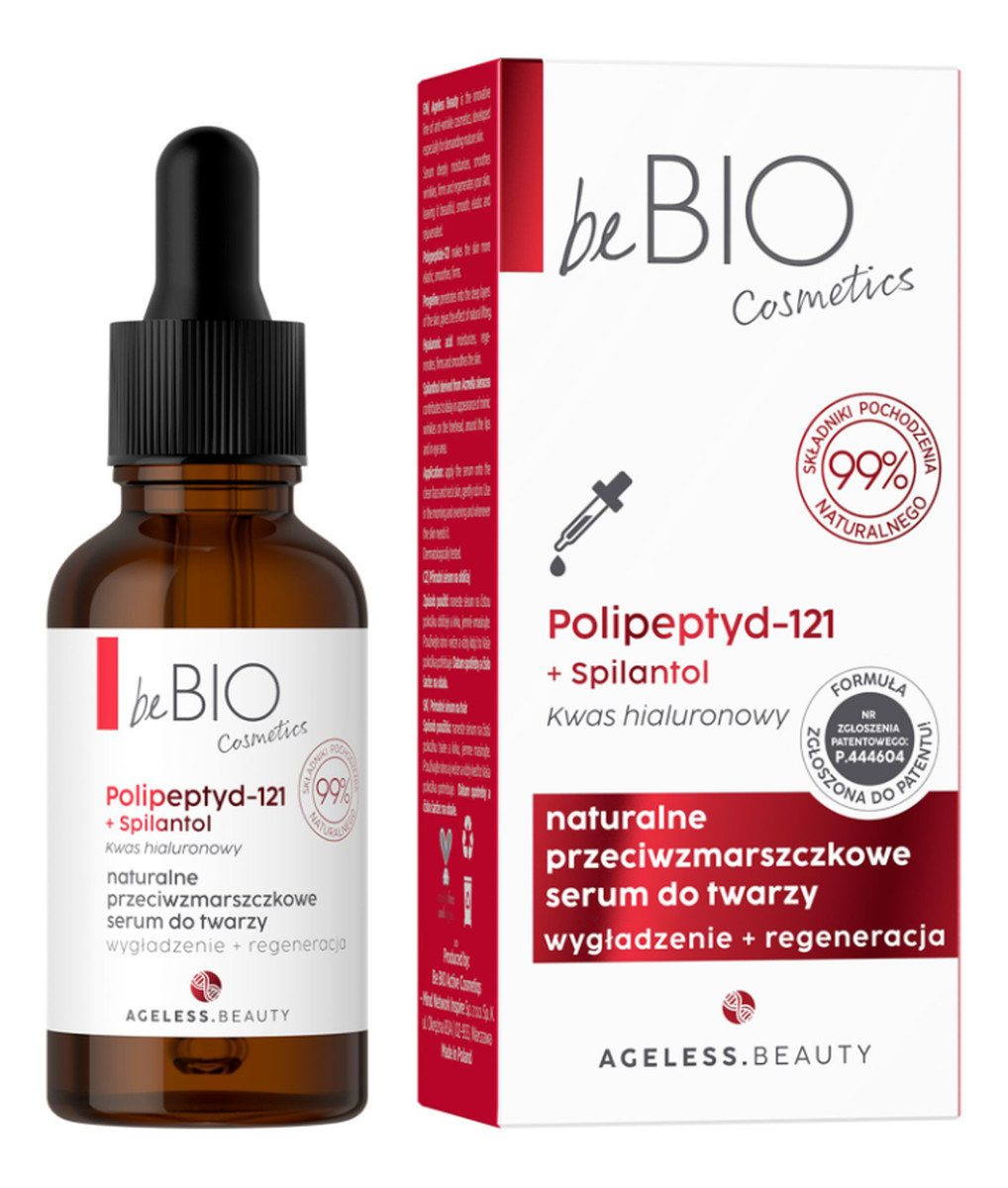 Ageless beauty naturalne przeciwzmarszczkowe serum do twarzy