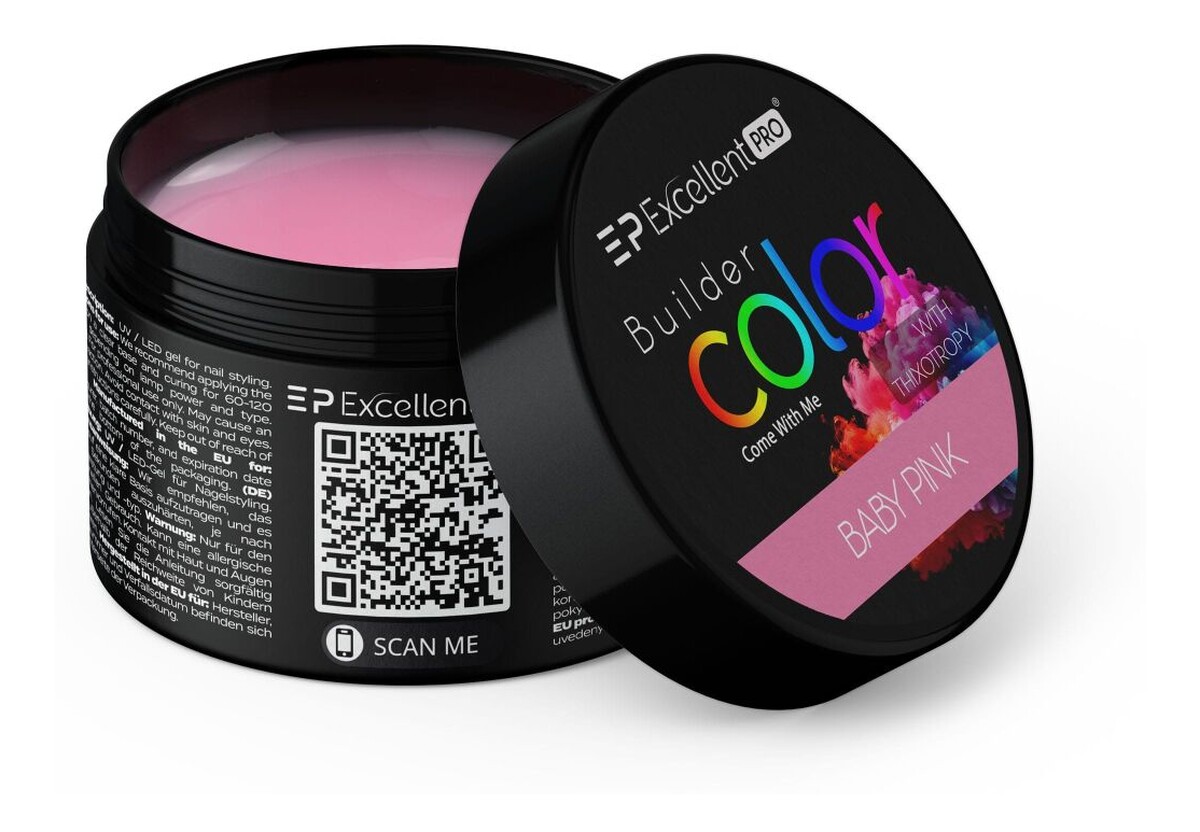 Żel budujący baby pink