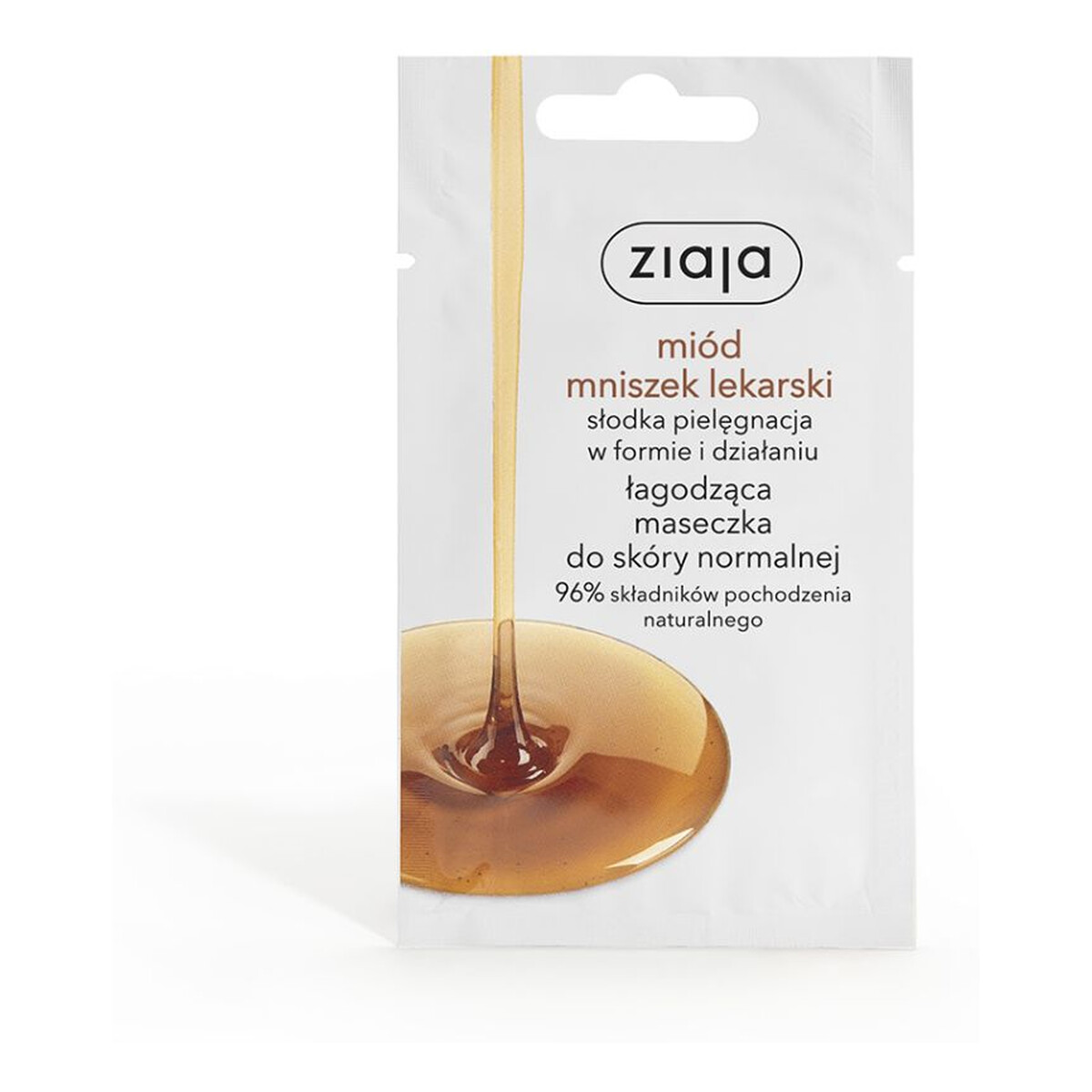 Ziaja Maska miód mniszek lekarski łagodząca maseczka 7ml