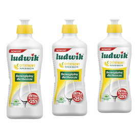 Płyn do mycia naczyń Cytrynowy 3x900g