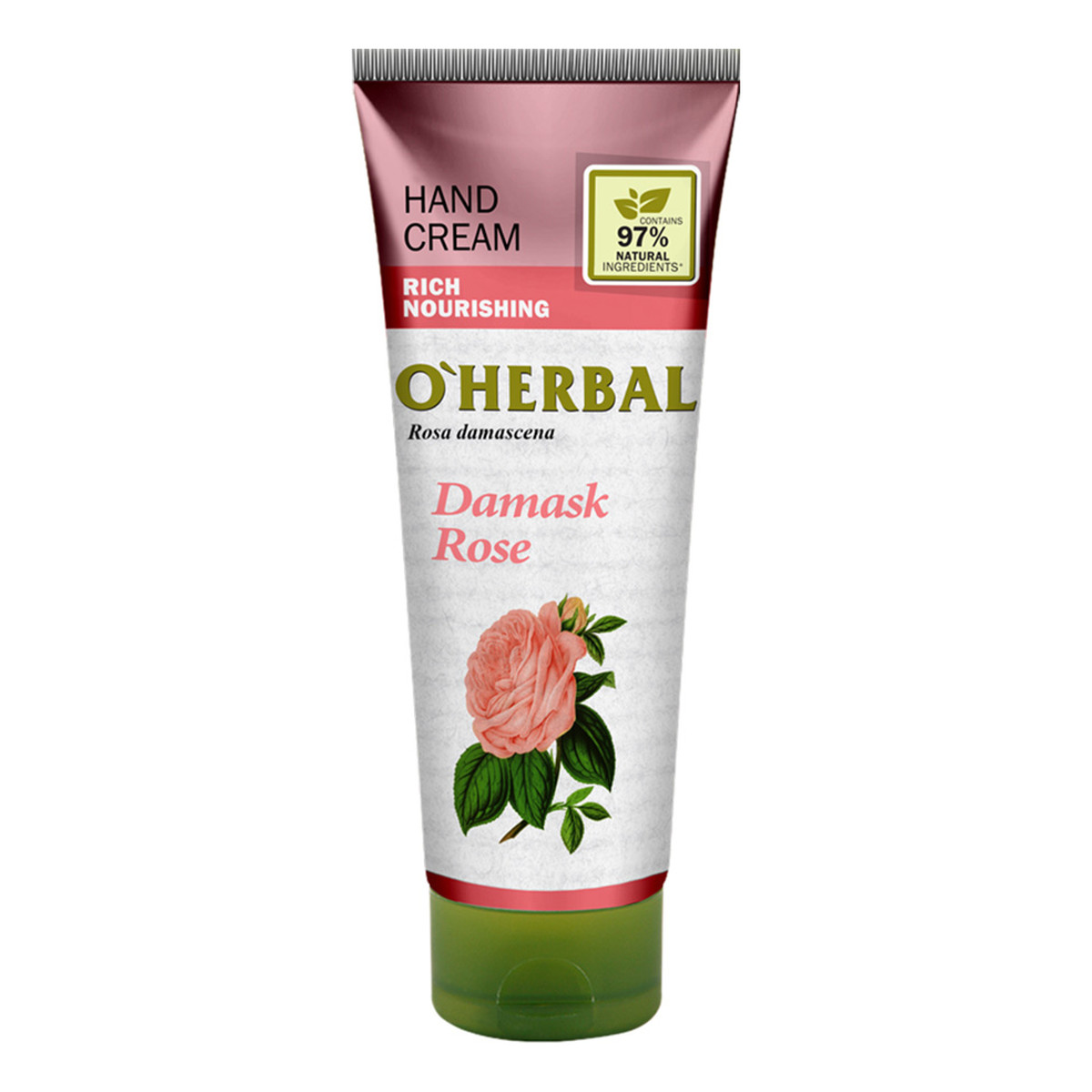 O'Herbal Krem do rąk z ekstraktem z róży damasceńskiej 75ml