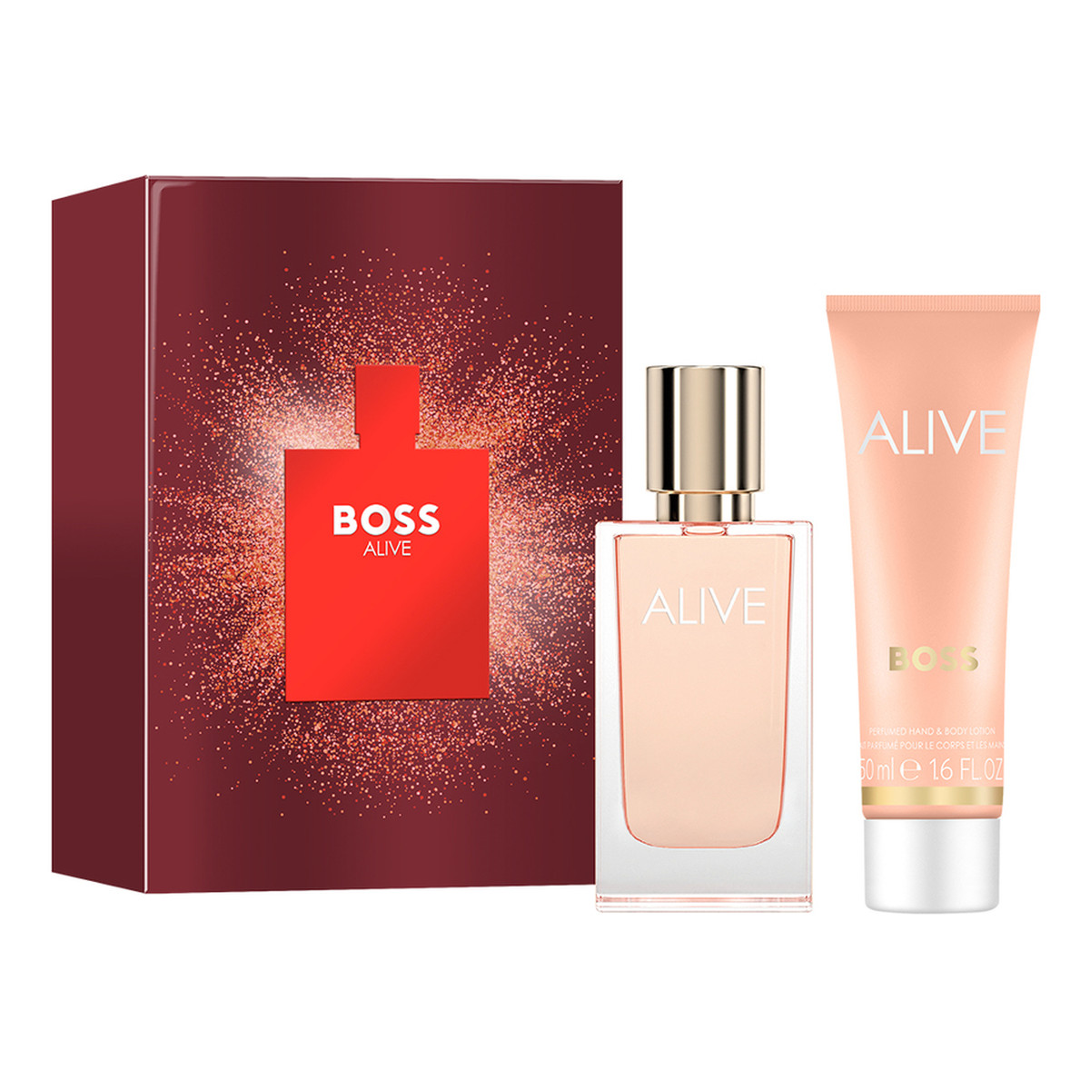 Hugo Boss Alive Zestaw woda perfumowana spray 30ml + balsam do ciała 50ml