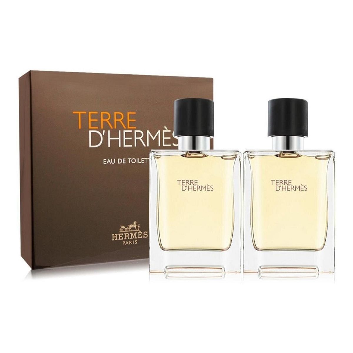 Hermes Terre D'Hermes Zestaw woda toaletowa spray 50ml + woda toaletowa spray 50ml