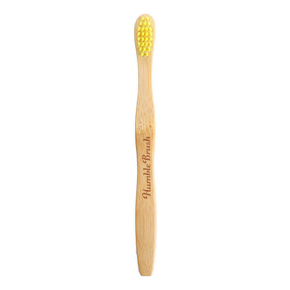 Humble Brush ULTRA SOFT bambusowa Szczoteczka do zębów dla dzieci żółta 14,5cm