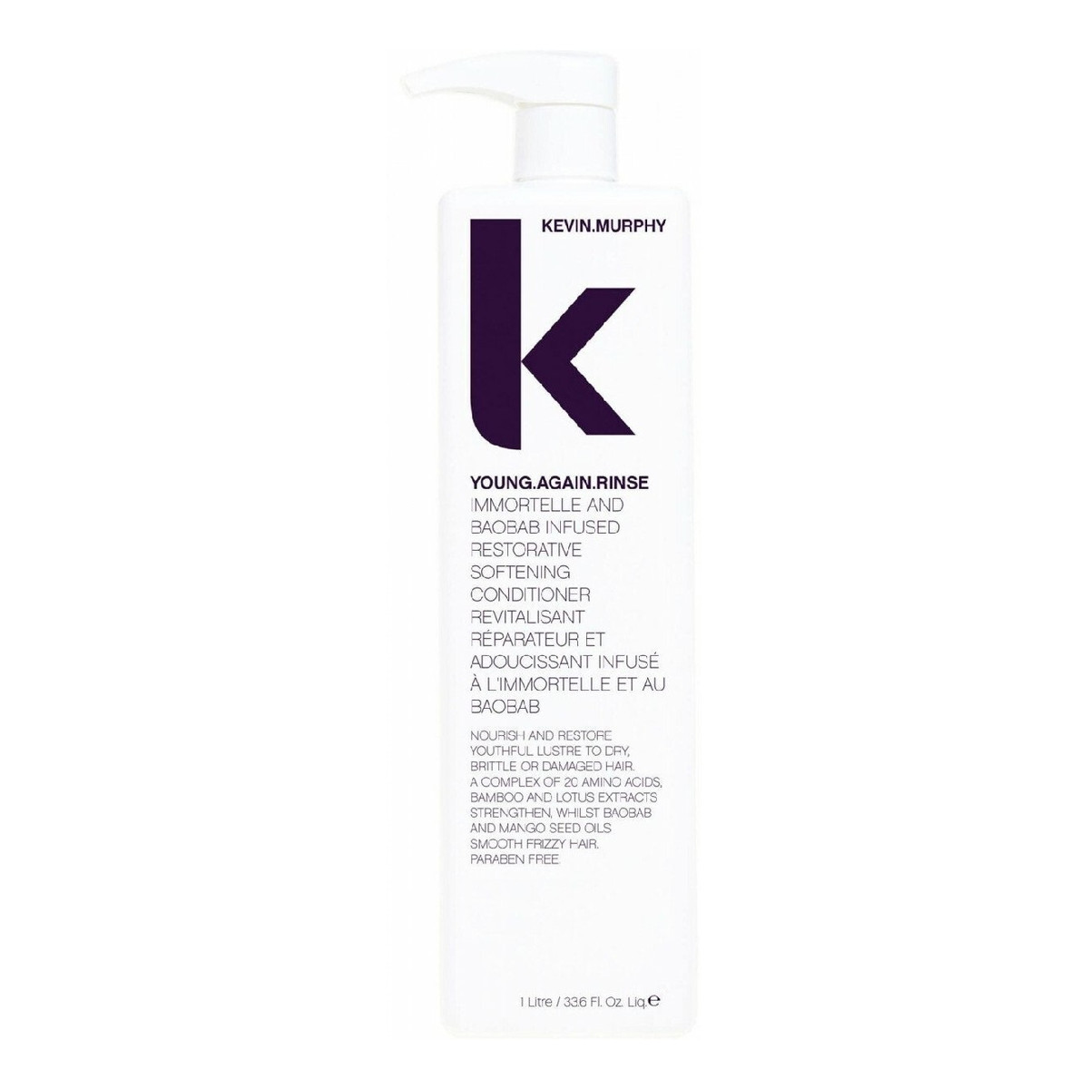 Kevin Murphy Young again rinse odżywka regenerująco-nabłyszczająca do włosów 1000ml