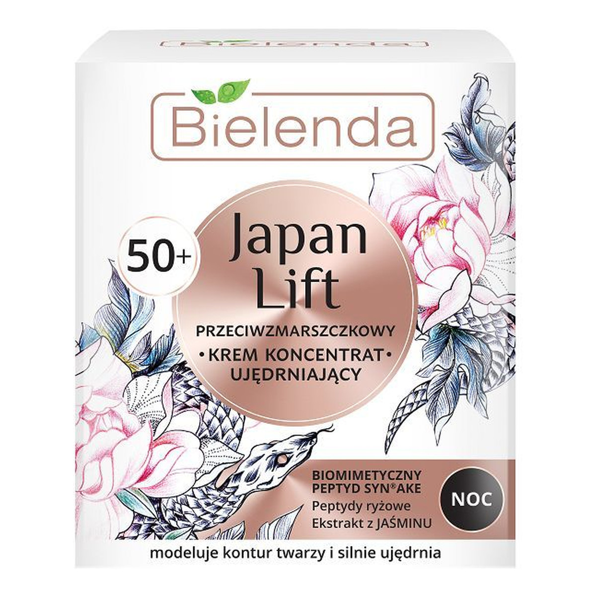 Bielenda JAPAN LIFT 50+ KREM DO TWARZY NOC UJĘDRNIAJĄCY 50ml