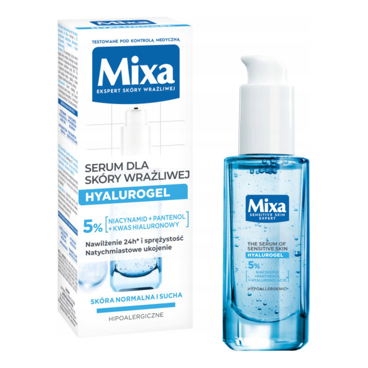 Mixa Hyalurogel Serum dla skóry wrażliwej 30ml