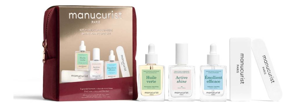 Shine Manicure zestaw pielęgnacyjny do paznokci