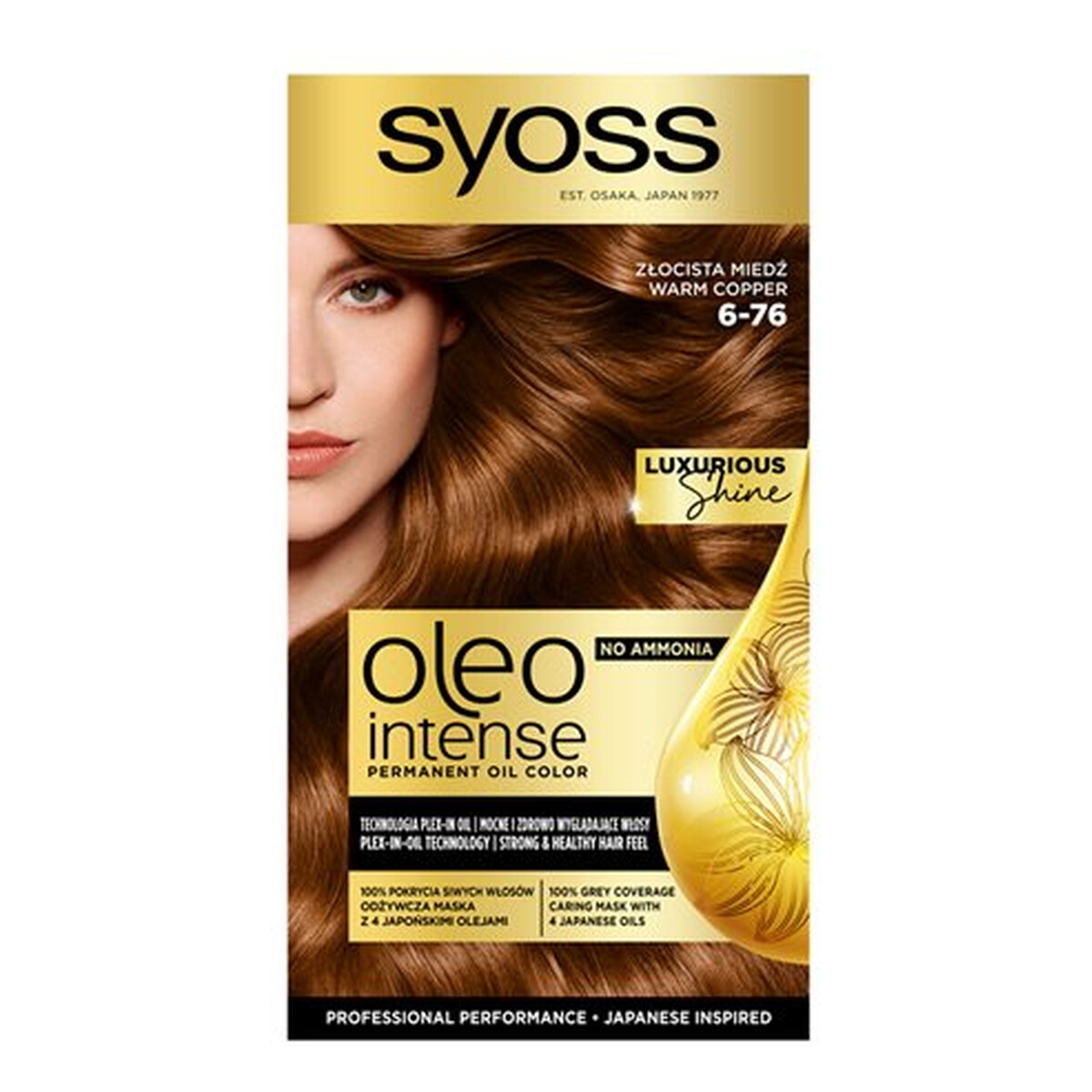 Syoss Oleo Intense Professional Performance Farba Do Włosów 115ml