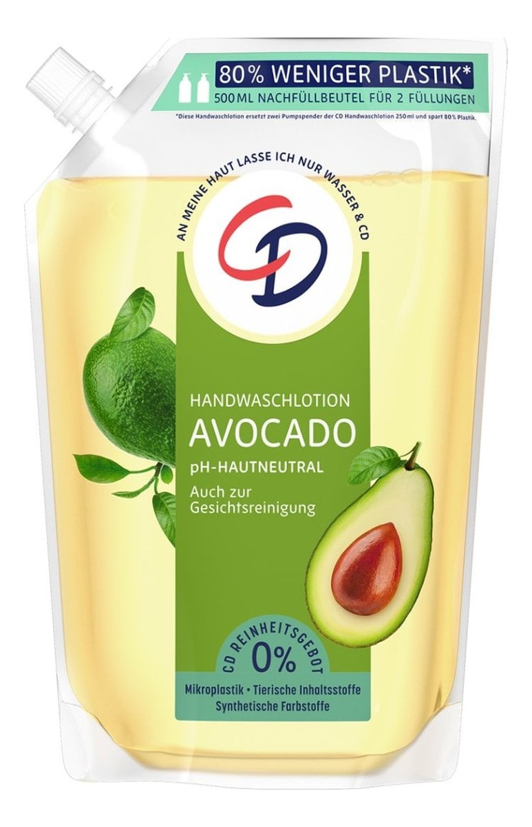 Mydło w płynie Avocado Zapas