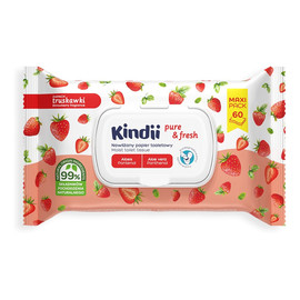 Kindi papier nawilż. pure&fresh truskawka