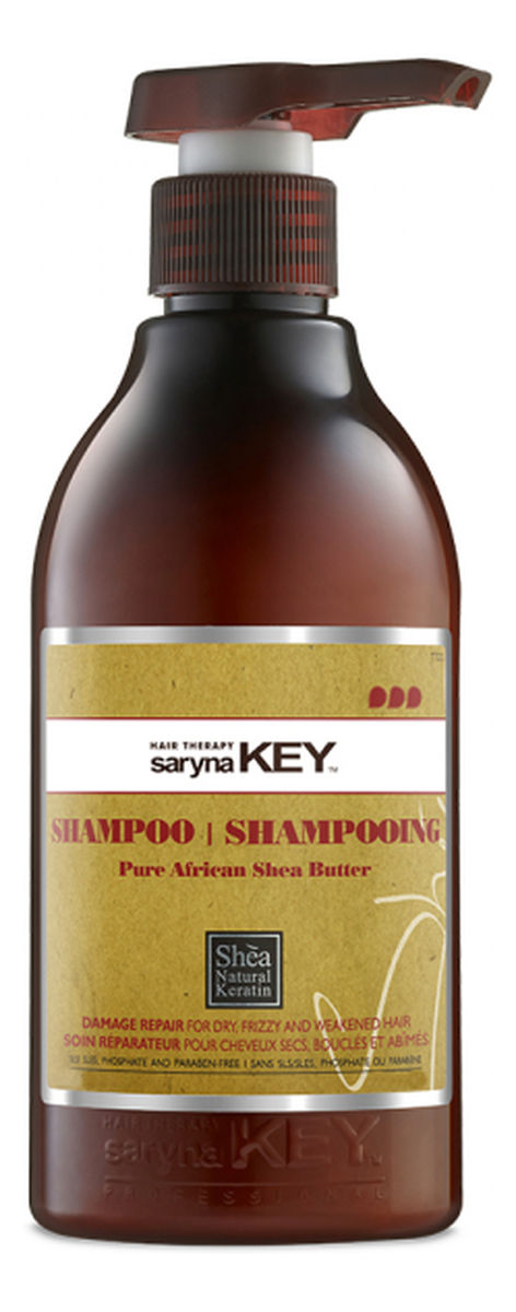 Pure african shea shampoo damage repair regenerujący szampon do włosów suchych i uszkodzonych
