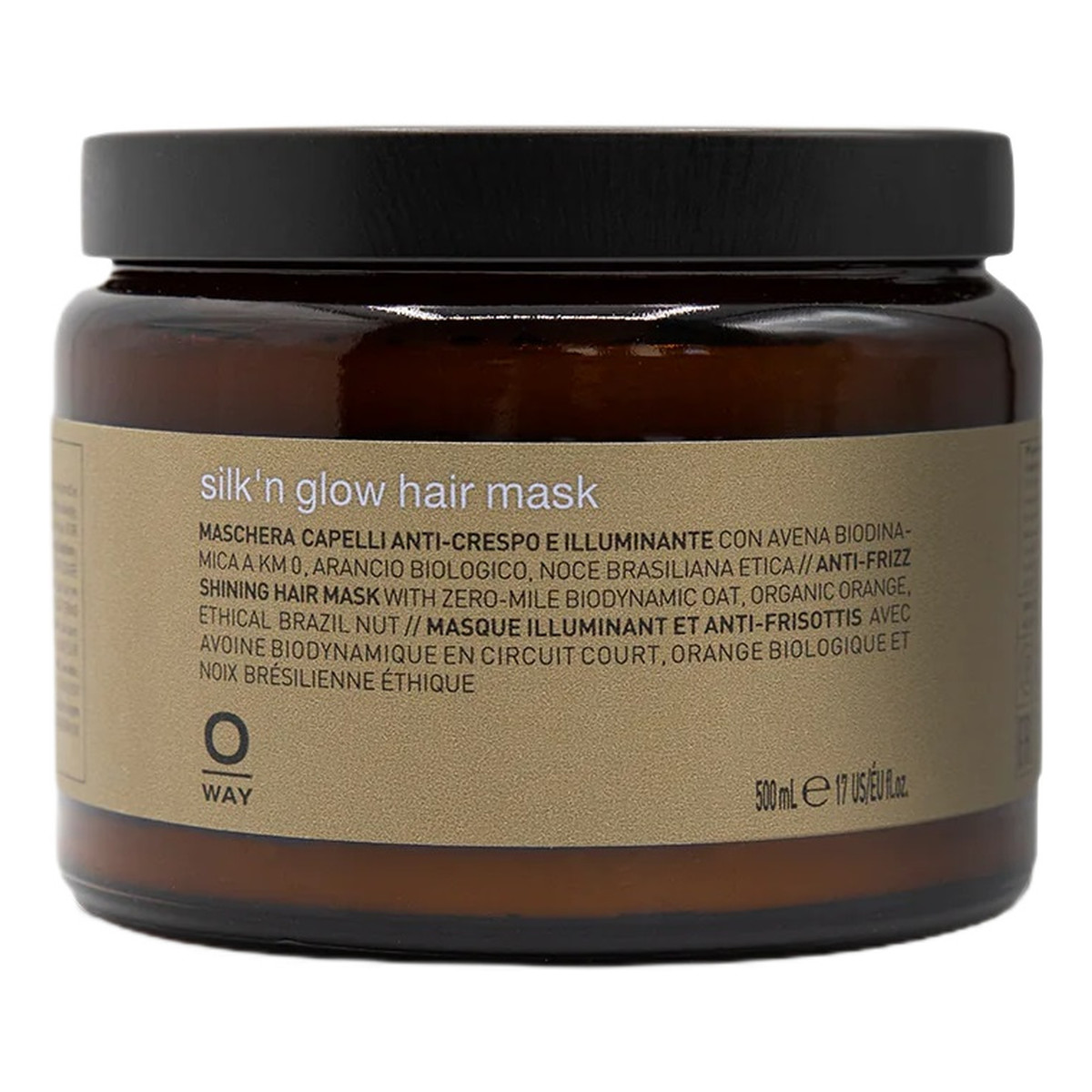 Oway Silk'n glow hair mask aksamitna maska do włosów 500ml