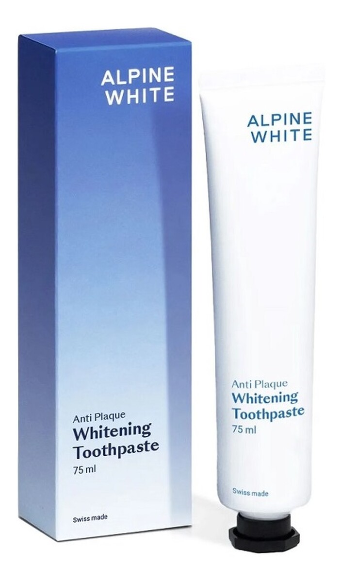 Whitening toothpaste anti plaque wybielająca pasta przeciw płytce nazębnej