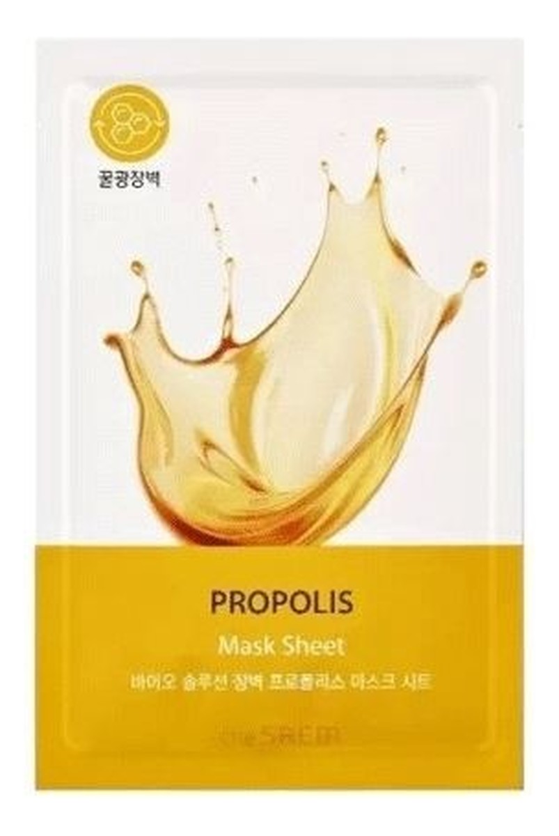 The saem bio solution maska w płachcie nawilżająca-propolis