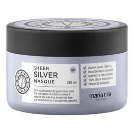 Sheer silver masque maska do włosów blond i rozjaśnianych