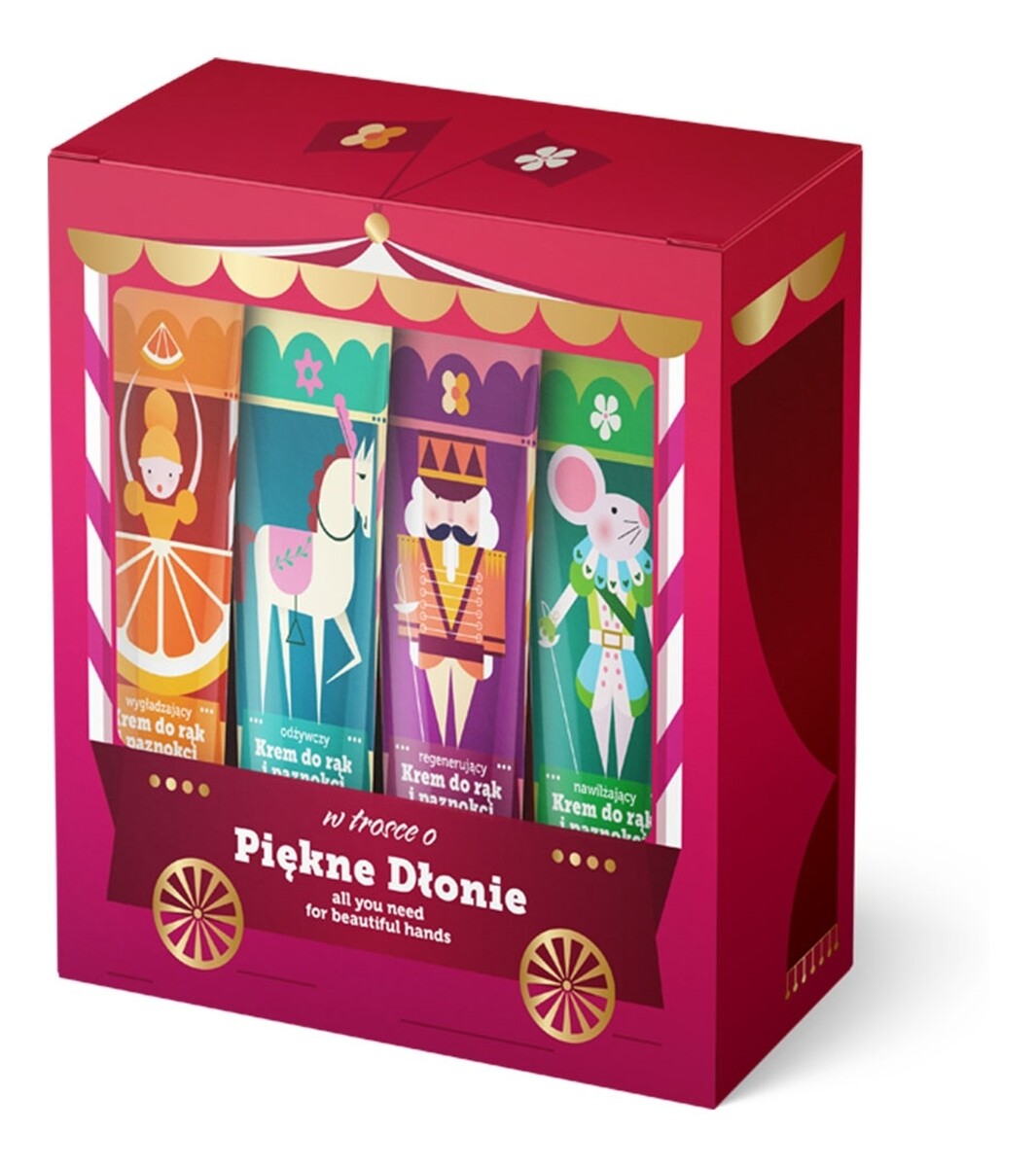 Zestaw prezentowy (kremy do rąk 4x50ml)