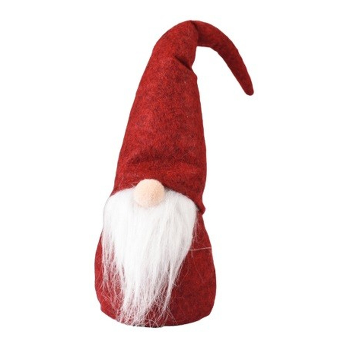 Ecarla Ozdoba świąteczna-skrzat czerwony 30cm 1szt