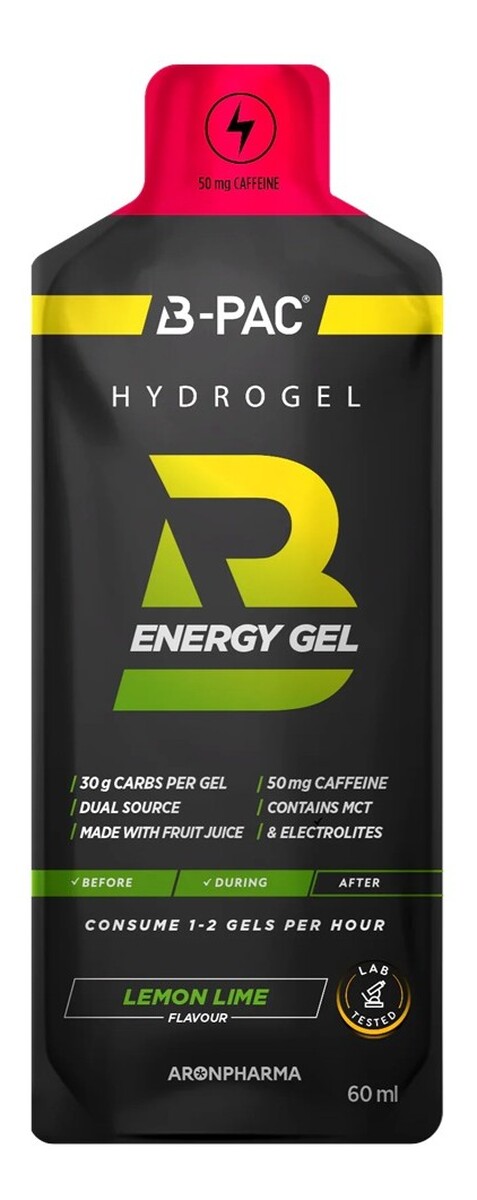 Żel energetyczny z kofeiną lemon lime 60ml