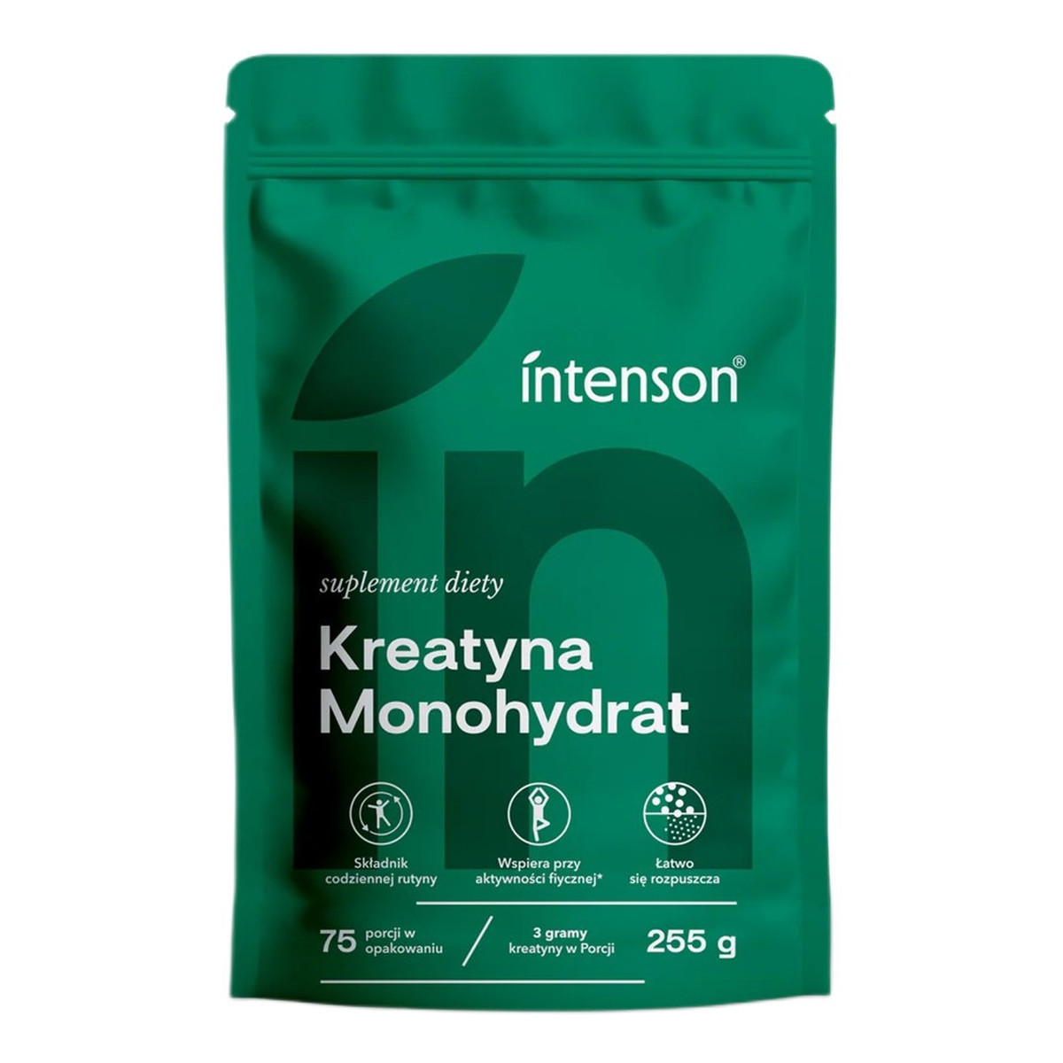 Intenson Kreatyna monohydrat suplement diety pure 255g