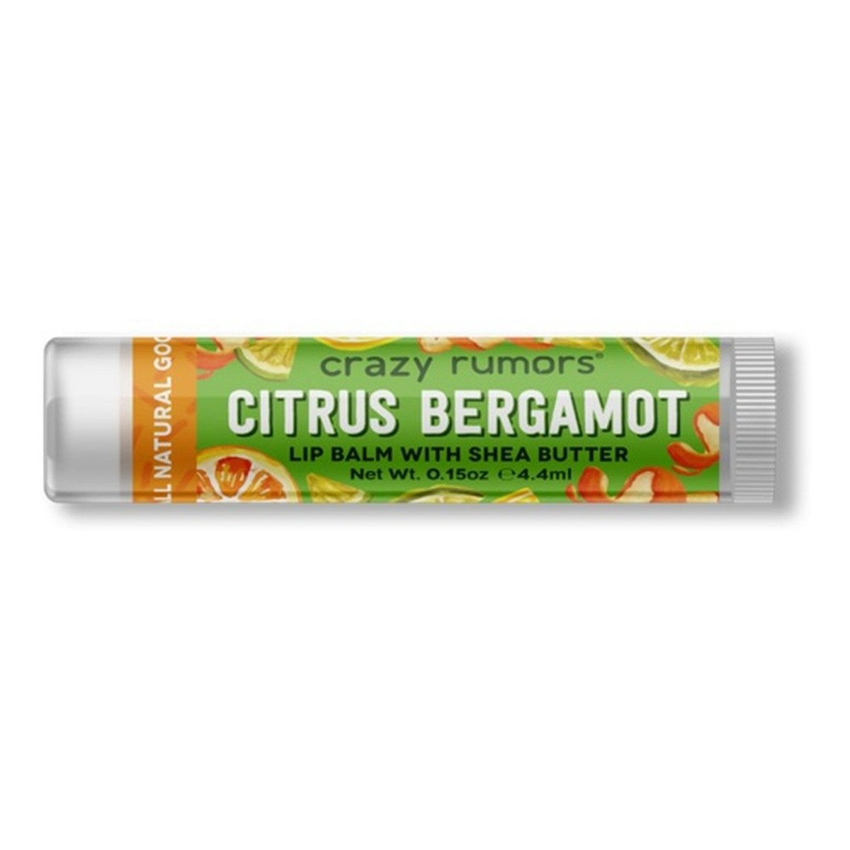 Crazy Rumors Naturalny Balsam do ust citrus bergamot 4,4 ml