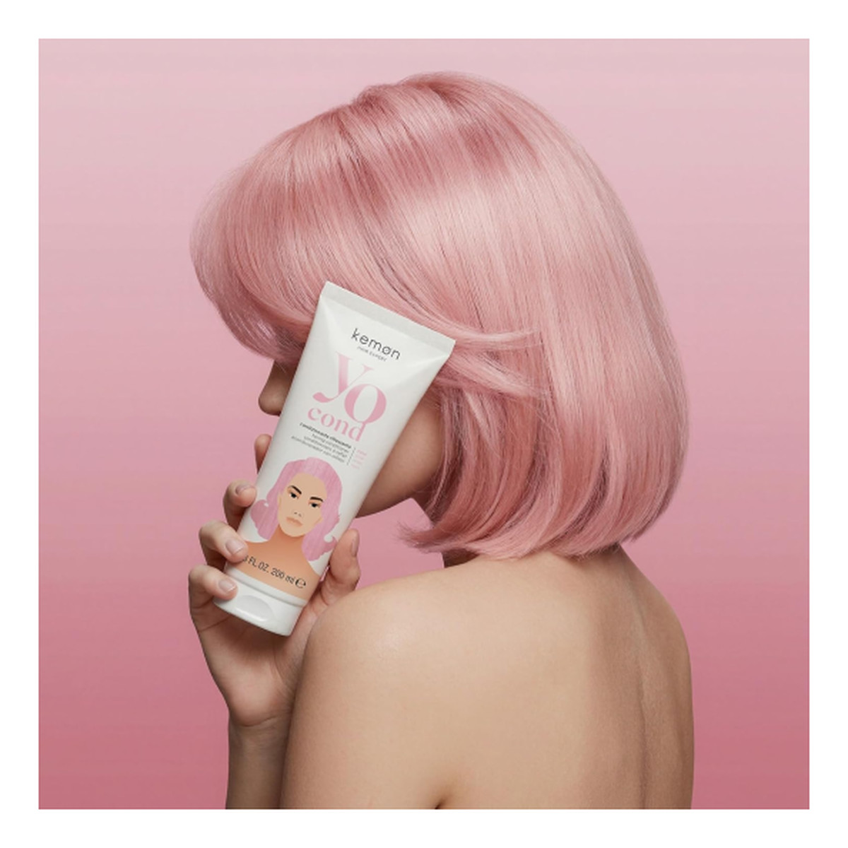 Kemon Yo Cond odżywka koloryzująca Pink 200ml