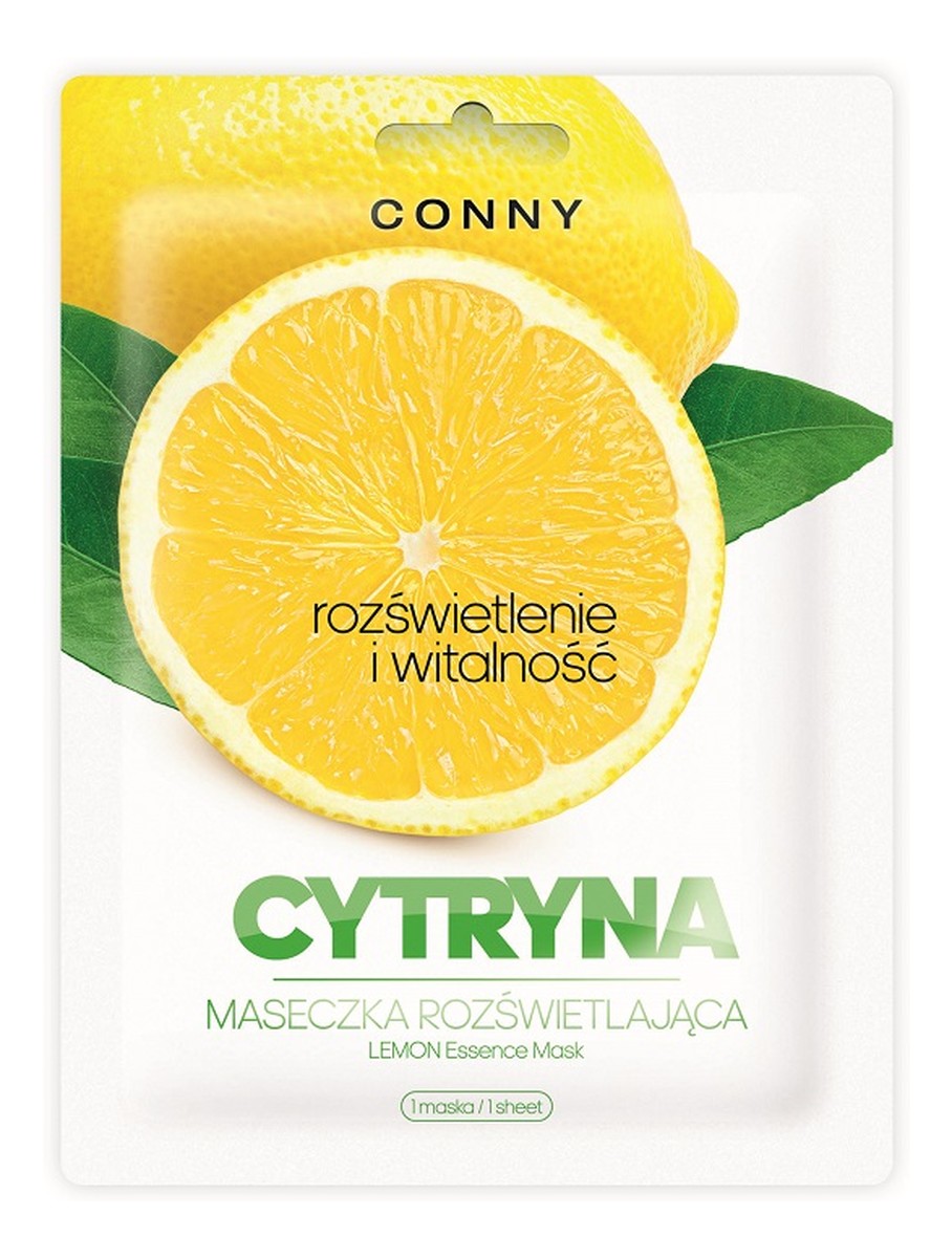 Lemon Essence Mask rozświetlająca maseczka w płachcie Cytryna