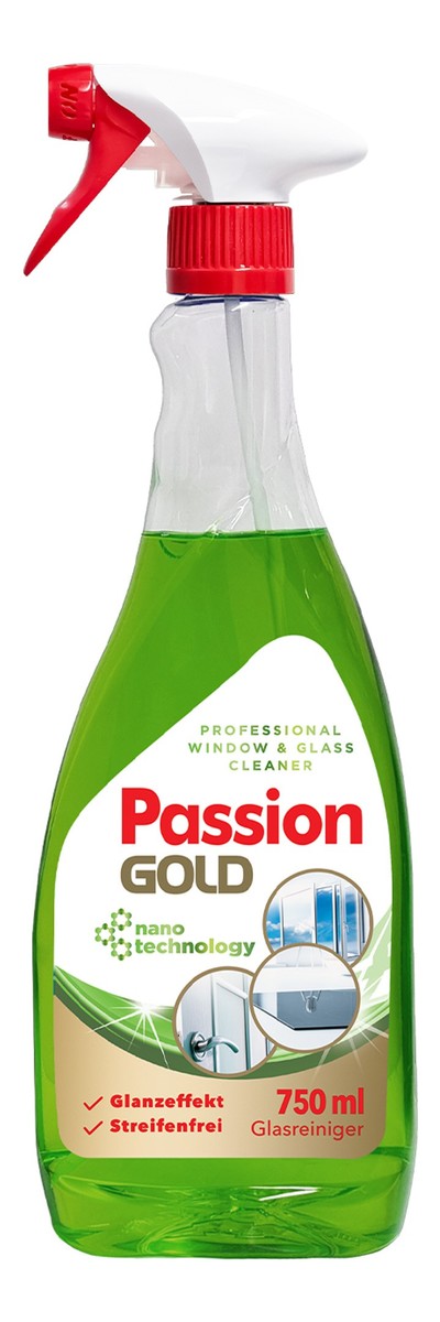 Płyn do mycia szyb z octem spirytusowym - Zielony