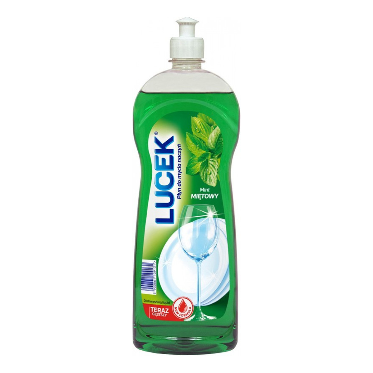 Lucek Płyn do mycia naczyń Miętowy 1000ml