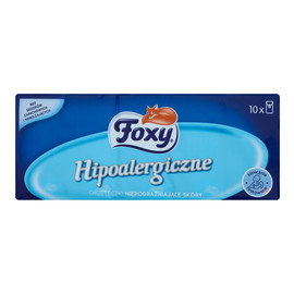 Hipoalergiczne Chusteczki niepodrażniające skóry