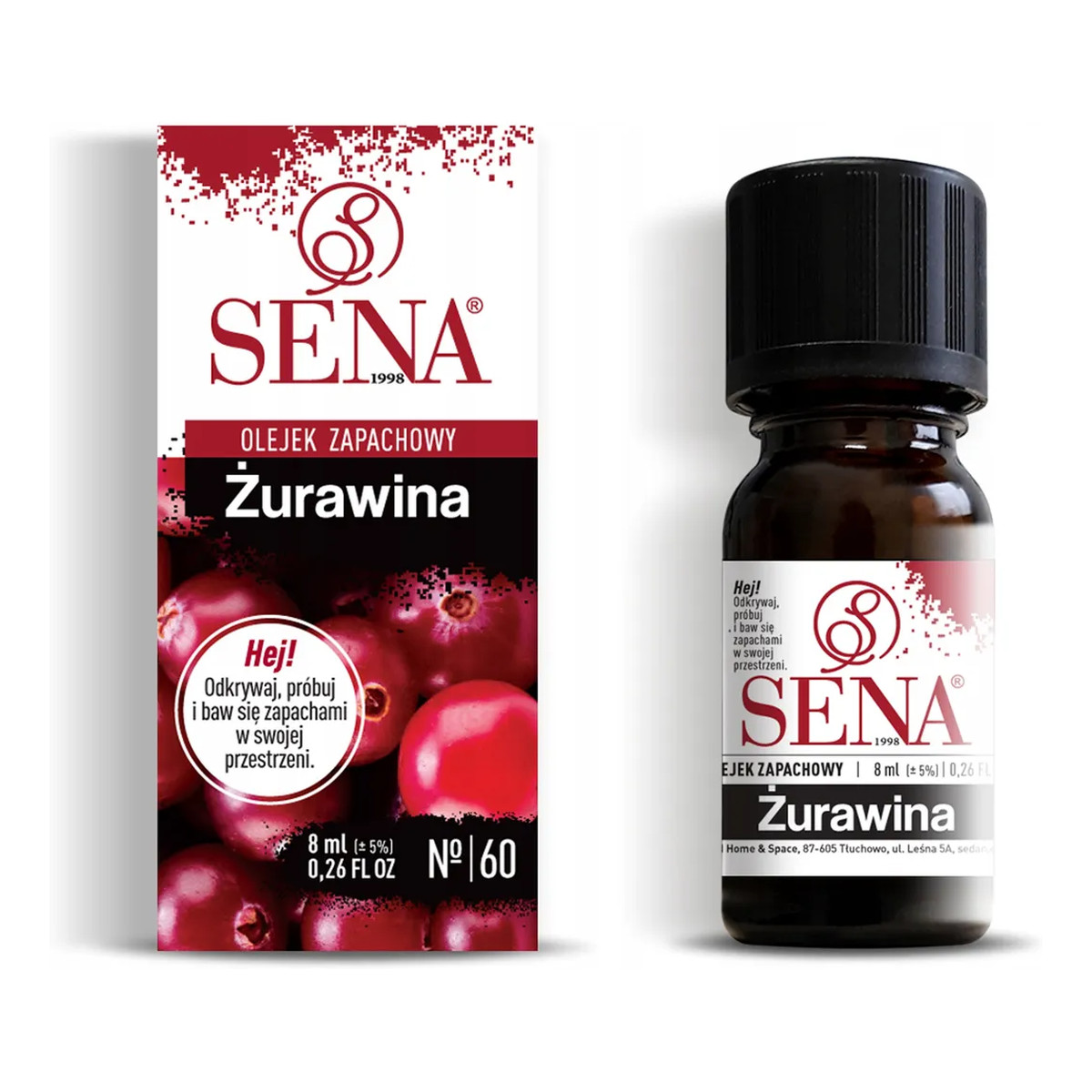 Sena Olejek zapachowy Żurawina 8ml