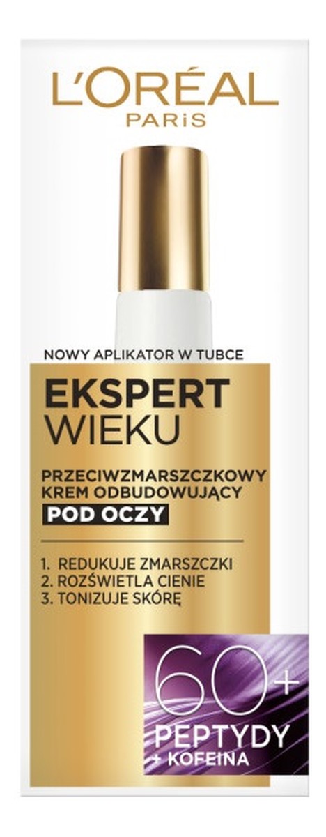 przeciwzmarszczkowy krem odbudowujący pod oczy