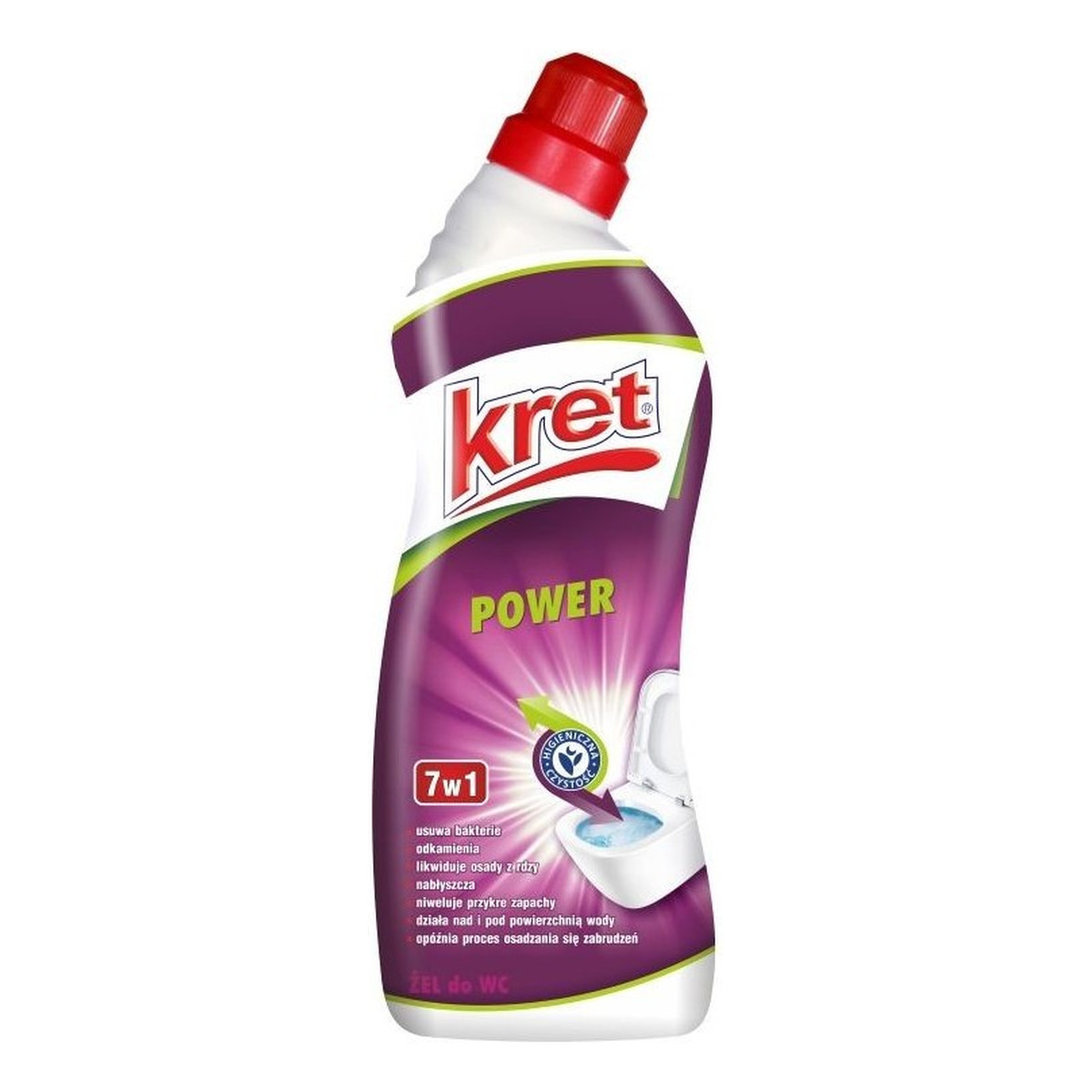 Kret Żel do WC Power 750g