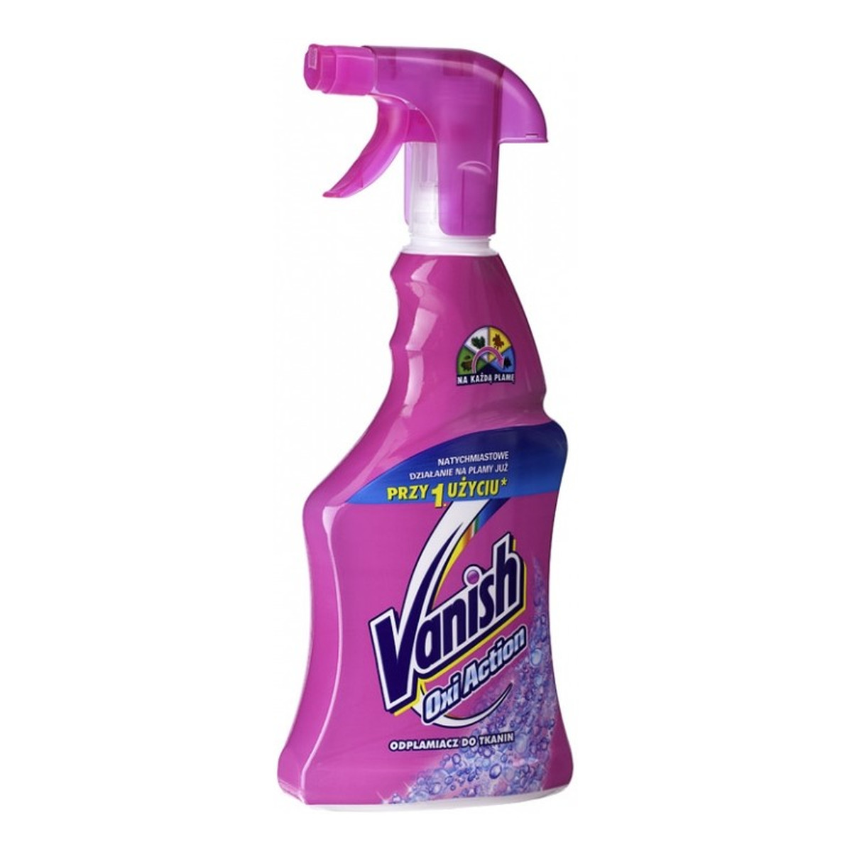 Vanish Oxi Action płynny odplamiacz do tkanin w sprayu 500ml