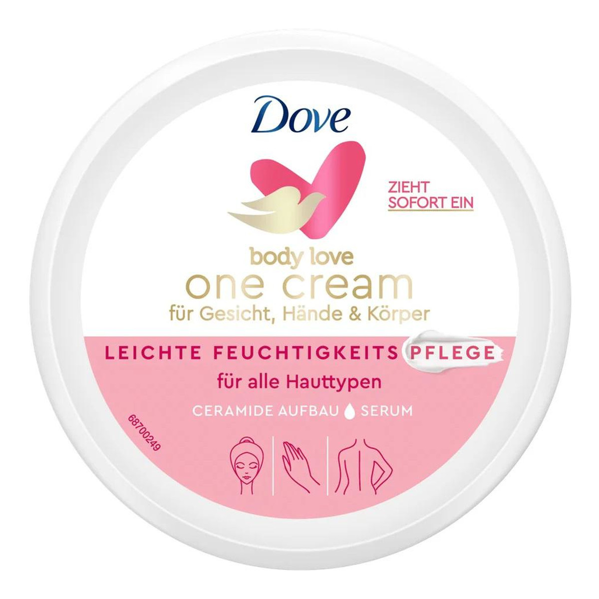 Dove Body Love One Cream Krem do ciała nawilżający 250ml