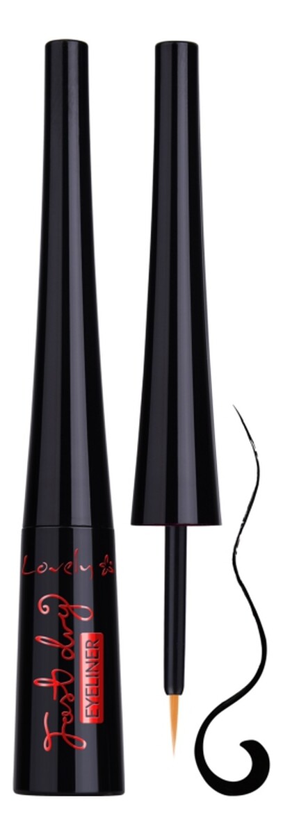 Szybkoschnący eyeliner w pędzelku