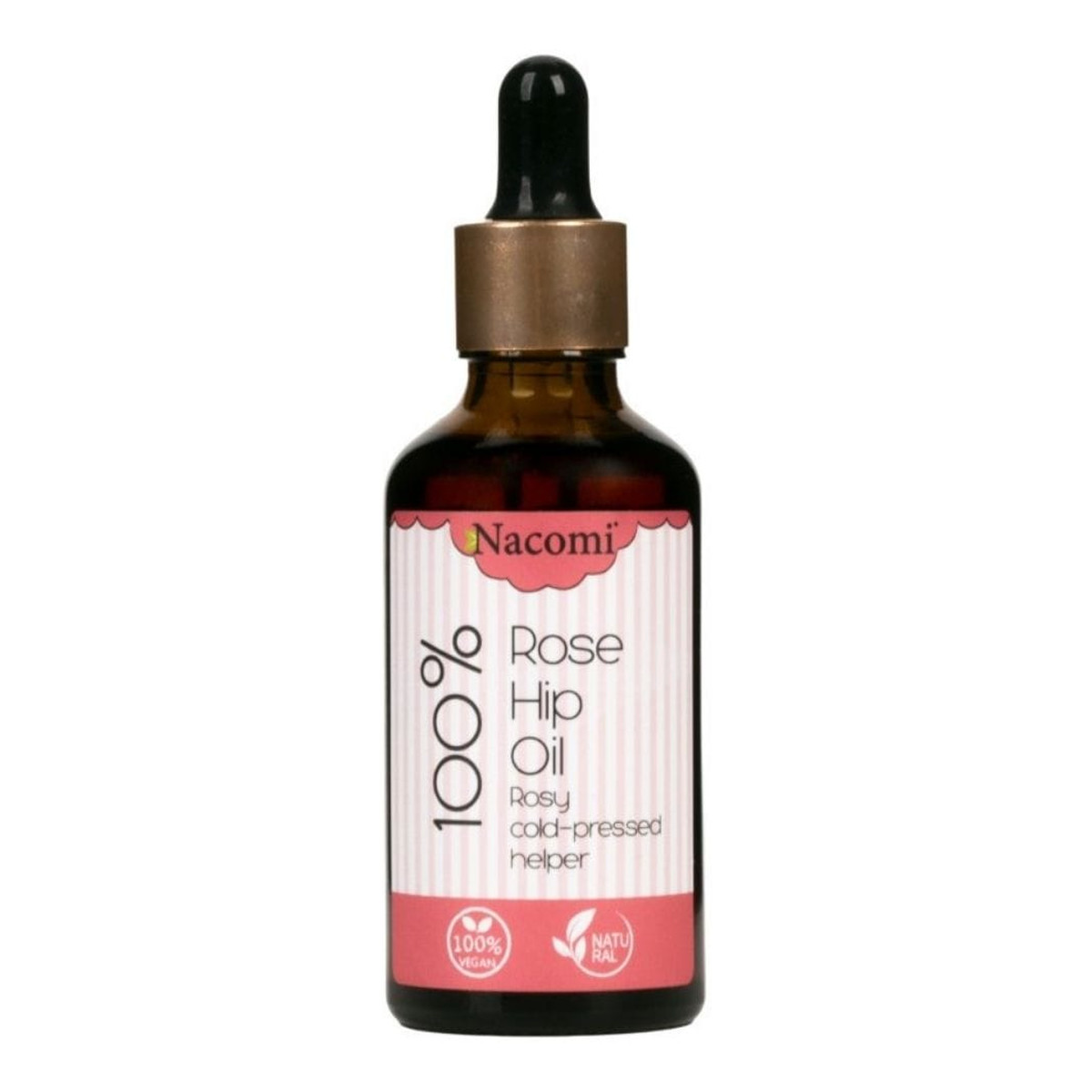 Nacomi Olej Z dzikiej róży z pipetą 50ml