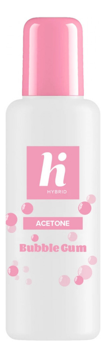 Aceton do usuwania lakieru hybrydowego Bubble Gum