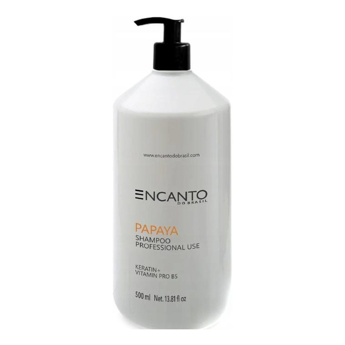 Encanto Brasil Nanox Shampoo Papaya +Keratin, Vitamin Pro B5 Szampon nawilżająco - odżywczy do włosów 1000ml