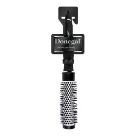 SZCZOTKO-LOKÓWKA do włosów ceramiczna - czarna28MM (1279) 1szt