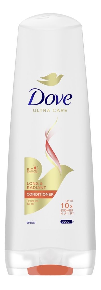 Dove ultra care odżywka do włosów długich i matowych long & radiant